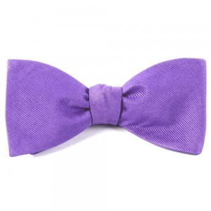 Papioane self-tie mov orhidee